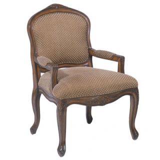 Bernards French Provincial Fabric Arm Chair 7550