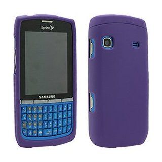 Samsung SPH M580 Replenish Snap On Protective Cover, Purple Cell Phones & Accessories