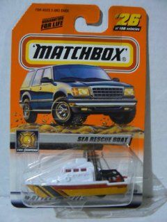 Matchbox 2000 Treasure Hunt Sea Rescue Boat 