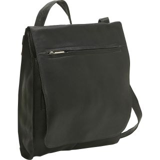 Le Donne Leather Organizer Shoulder Bag/Back Pack