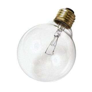 Satco Products S3450 120V 100G25 Medium Base Clear Light Bulb   Incandescent Bulbs  