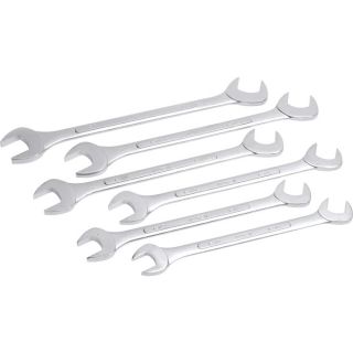 Klutch Jumbo SAE Angle Wrench Set — 6-Pc.  Combination Wrench Sets