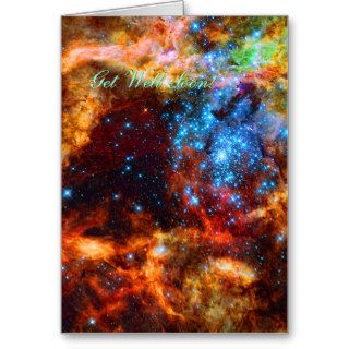 Get Well Soon   Stellar Group, Tarantula Nebula Cards