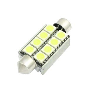 White 8 LED 1.72" 42mm 211 2 214 2 578 576 LED Bulbs For Car Map Dome Lights Automotive