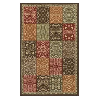 Shaw Living 24 in x 40 in Rectangular Multicolor Accent Rug