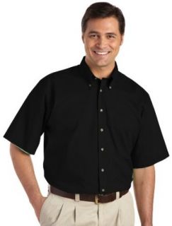 Harbor Bay Men's Tall Easy Care Sport Shirt at  Mens Clothing store