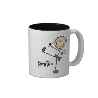Karate Stick Figure Mug