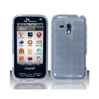 Clear Gray Smoke Flex Cover Case for Samsung Galaxy Rush SPH M830 Cell Phones & Accessories