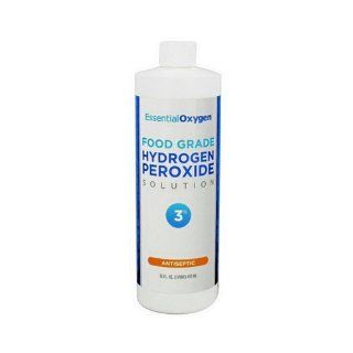 Essential Oxygen Hydrogen Peroxide 3% (1x16 Oz) Health & Personal Care