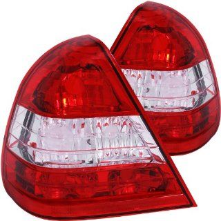 Anzo USA 221157 Mercedes Benz Red/Clear Tail Light Assembly   (Sold in Pairs) Automotive