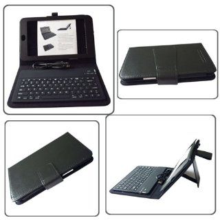 Joyqi Black Leather Carry Case Cover with Stand and Wireless Bluetooth Keyboard for Google Nexus 7 7" Inch Tablet Computers & Accessories