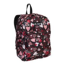 Everest 16 inch Hearts Pattern Printed Backpack