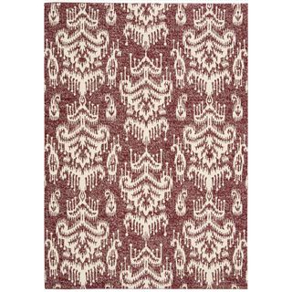 Barclay Butera Kaleidoscope Crimson Rug (53 X 75) By Nourison