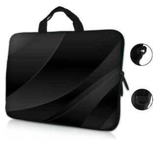 Twilight Gary Black Design 15 Inch,15.6 Inch Laptop Sleeve with Hidden Handle and D Ring Hook Eyelets for Shoulder Strap Bag Carrying Case Computers & Accessories