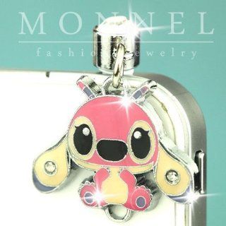 Ip578 Cute Stitch Girl Anti Dust Plug Cover Charm for Iphone 4 4s Galaxy Cell Phones & Accessories