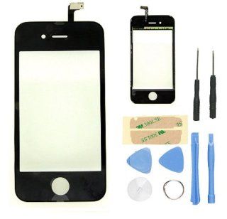 Replacement Touch Screen Digitizer Glass with Frame for iPhone 4 4G GSM   At&t Cell Phones & Accessories