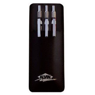 ALVIN DM579C Drafmatic Mechanical Pencil set of 3, Contains DM05 0.5mm DM07 0.7mm DM09 0.9  Alvin Draft Matic Mechanical Pencil 