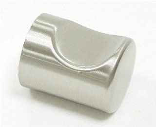 Top Knobs M579 Nouveau II Cylinder Knob Nickel   Cabinet And Furniture Knobs  