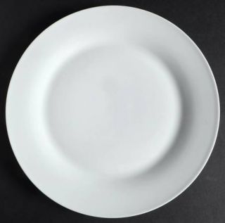 Tabletops Unlimited Umbria Dinner Plate, Fine China Dinnerware   All White,Undec