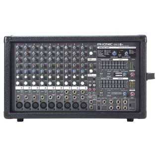 Phonic Powerpod 1062 Plus 600W 10 Channel Powered Mixer with DFXr Musical Instruments