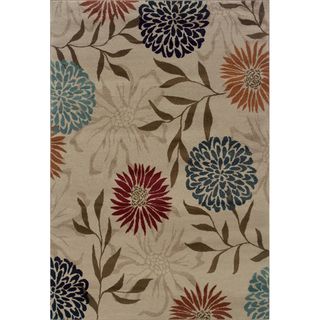 Floral Stone/ Multi Area Rug (111 X 33)