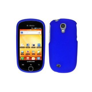 Blue Hard Cover Case for Samsung Gravity SMART SGH T589 Cell Phones & Accessories