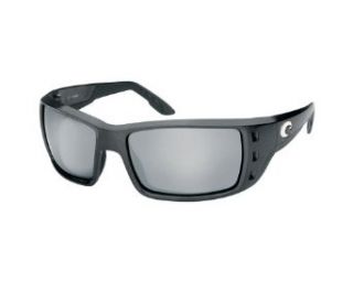 Costa Del Mar Permit Sunglasses   Black Frame   Silver Mirror WAVE 580 Lens Clothing