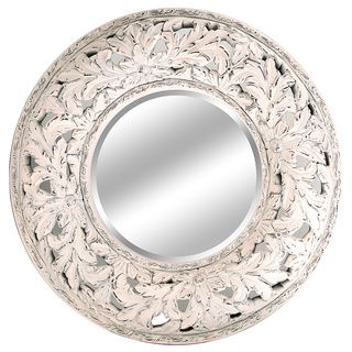 Ardant Antique White Mirror (38 X 38)