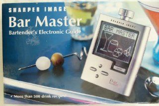 Sharper Image Bar Master Bartender's Electronic Guide, More Than 500 Drink Recipes Health & Personal Care