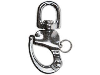 FIVE OCEAN # FO 443 SNAP SWIVEL STAINLESS STEEL SHACKLE  70 MM (2.7")LENGTH  Sailboat hardware  Sailing Hardware  Sports & Outdoors