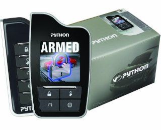 Python 592 Responder HD Color SuperCode SST 2 Way Security and Remote Start System  Vehicle Remote Start 