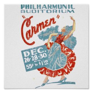 Carmen Opera Posters