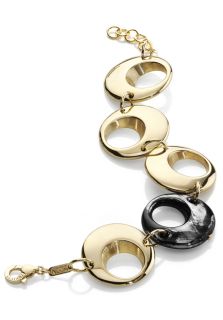 Invicta Jewelry J0048  Jewelry,Womens 24K Gold Plated and Black Ceramic Bracelet, Fashion Jewelry Invicta Jewelry Bracelets Jewelry