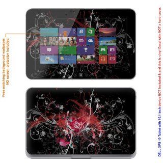 Decalrus   Protective Decal Skin skins Sticker for DELL XPS 10 Tablet with 10.1" screen (IMPORTANT Must view "IDENTIFY" image for correct model) case cover wrap XPS10tab 581 Computers & Accessories