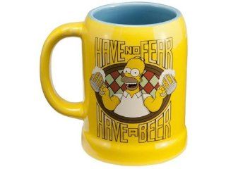 Vandor 67061 The Simpsons Ceramic Stein, 20 Ounce, Multicolored Kitchen & Dining