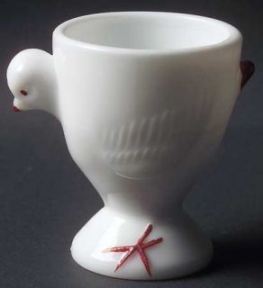 Westmoreland Animals & Figurines Milk Glass Chick Egg Cup   Animals & Figurines