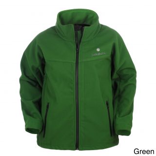 Lucky Bums Lucky Bums Kids All Weather Soft Shell Jacket Green Size L (14 16)
