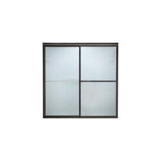 American Standard 40 in to 42 in W x 71 1/2 in H Oil Rubbed Bronze Sliding Shower Door