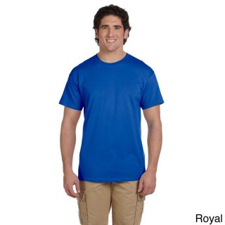 Gildan Gildan Mens Ultra Cotton Tall Short Sleeve T shirt Blue Size XL