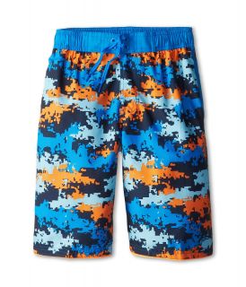 Nike Kids Astro Camo Volley Short Boys Swimwear (Blue)