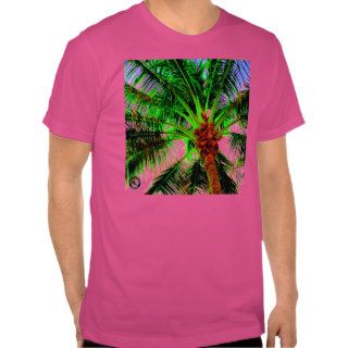Palm Frondly Greetings Tee Shirts