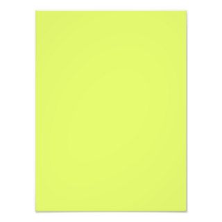 Neon Lemon Lime Green Solid Trend Color Background Photograph