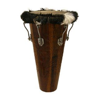 Ashiko Drum   Bolt Tuned Goatskin Head Musical Instruments
