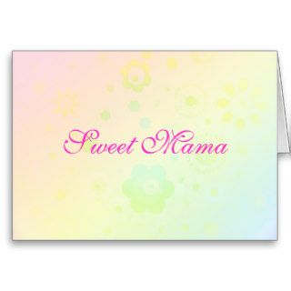"Sweet Mama" Mother's Day Card   Template   Custom