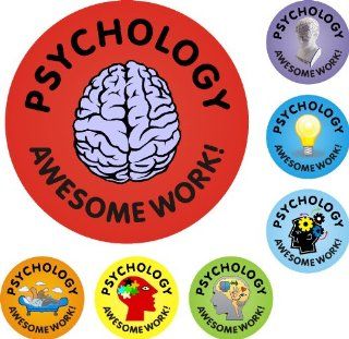 140 Psychology Awesome Work Reward Praise Stickers Teacher Parents Children Toys & Games