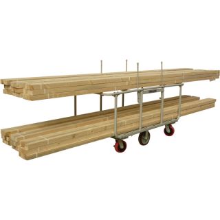 Roughneck Knockdown Panel Cart — 2000-Lb. Capacity, 63.7in.L x 28.9in.W x 31.3in.H  Panel Carts