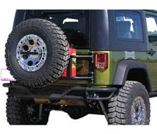 Or Fab 85207 Wrinkle Black Swing Away Tire Carrier for Jeep Wrangler JK Automotive