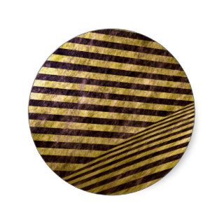 Diagonal Chevron Stripes Design Sticker