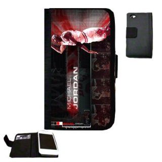 Air Jordon Fabric iPhone 4 Wallet Case Great unique Gift Idea Cell Phones & Accessories