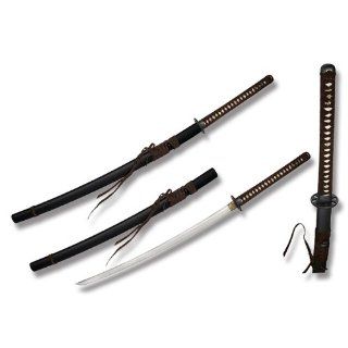 TENRYU Maz 022 Hand Forged Samurai Sword 45 Inch Overall  Martial Arts Swords  Sports & Outdoors
